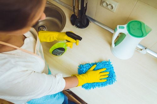 Professional sofa cleaning in a Hammersmith living room
