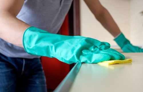 Hammersmith office cleaners disinfecting shared workplace surfaces