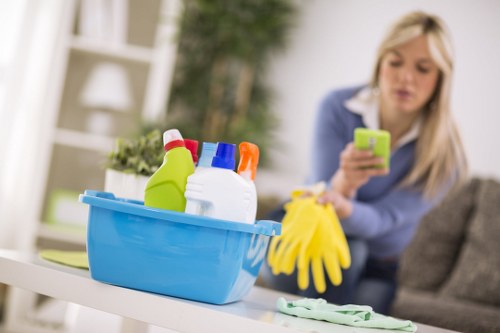 Waste handling and lawful disposal during cleaning