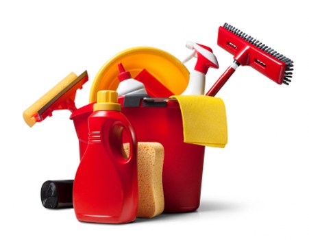 Experienced cleaner providing a deep clean in a Hammersmith bathroom